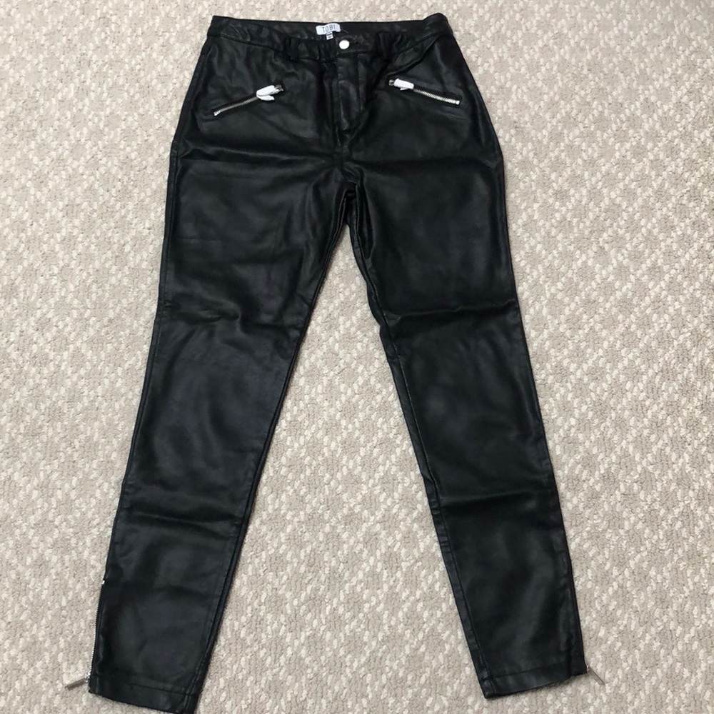 NWT Tobi Leather Pants